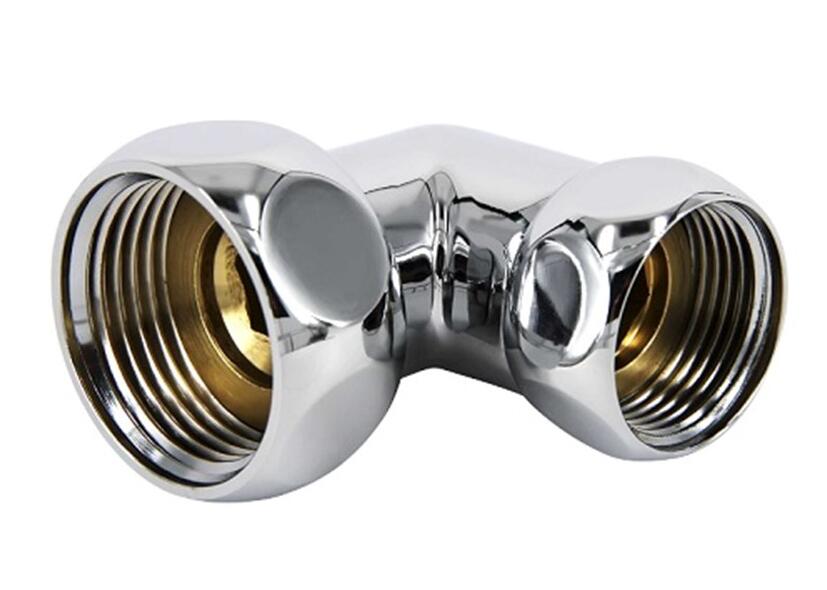 镀铬弯头毛巾加热器配件